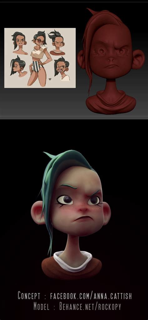 pin by maicow silva on inspiration character design anna cattish