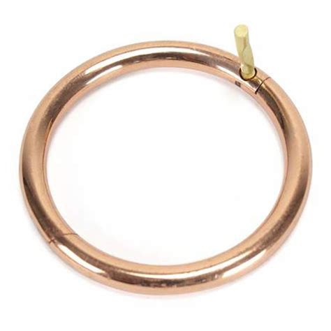 bull nose ring   high quality copper   piercing point