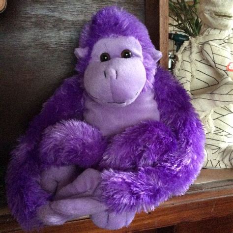 purple monkey   purple purple character