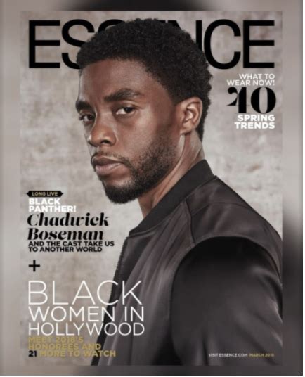 Photos Essence Magazine Features Cast Of Black Panther On Their March