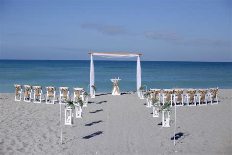 Tropical Breeze Beach Wedding Package Florida Sun Weddings Siesta