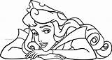 Sleeping Beauty Coloring Disney Princess Pages Wecoloringpage Aurora sketch template