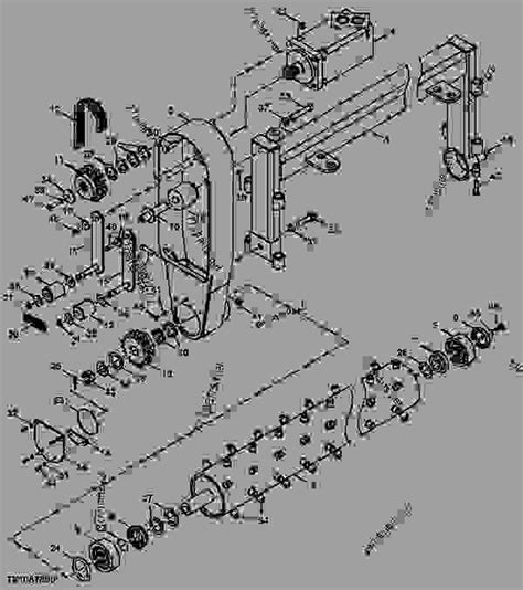 gear case roller  frame prb angling loader skid steer attachment john deere worksite