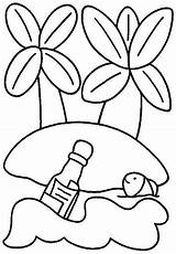 Ilhas Islas Palmeras Dibujos Coloring Ile Colorat Deserte Insule Desene Ausmalbild Imagini Ilha Flasche Kostenlos Paradis Iles Fisa Coloriages Muestra sketch template