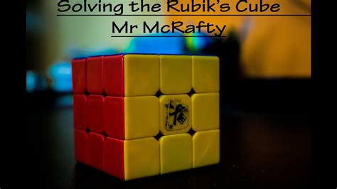 solving  rubiks cube  mcrafty youtube