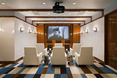 beach style home theaters  media rooms  wow