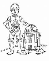 C3po Coloring Getcolorings Baby sketch template