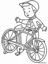 Bicycle Coloring Bike Pages Kids Printable Color Bright Colors Favorite Choose sketch template