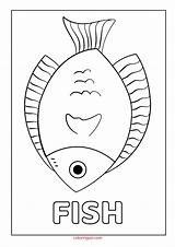 Fish Coloring Printable Pdf Kids Pages Coloringoo Whatsapp Tweet Email sketch template