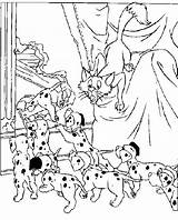 101 Coloring Dalmatians Pages Puppies Disney Animated Watching Over Dalmatian Getcolorings Dalmatiers Tibbs Color Coloringpages1001 Getdrawings Viewed sketch template