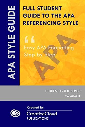 full student guide    referencing style easy  formatting