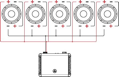 jl audio  amp wiring diagram jl audio xdv  channel class  system amplifier