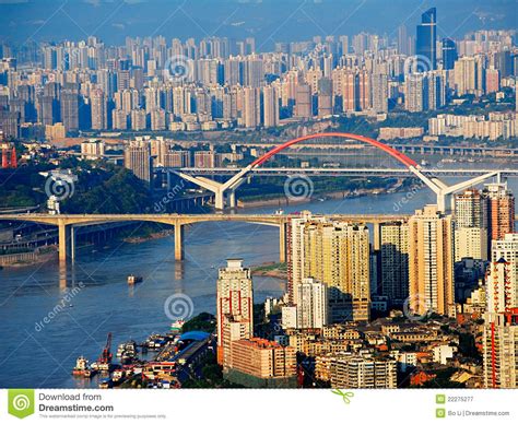 chongqing city stock image image  china yangtze