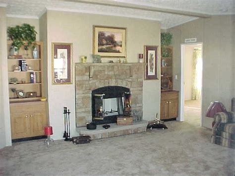 mobile home interiors horton double wide mobile home pretty fireplaces pinterest