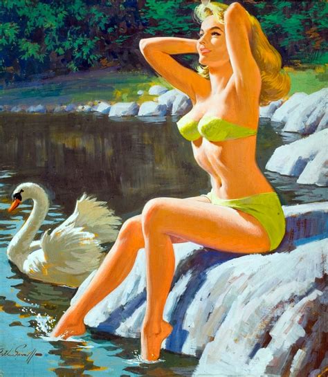 amazing vintage pin up art by arthur sarnoff fine art and you