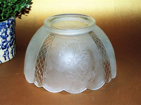Vintage Glass Light Shade Replacement For Ceiling Fan Light Fixture Or