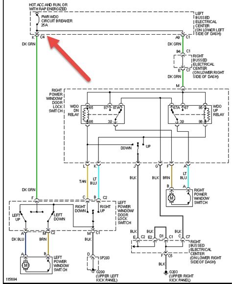 chevy silverado power window wiring diagram  faceitsaloncom