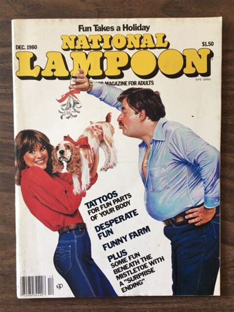 National Lampoon Magazine December 1980 Christmas ‘59 John Hughes Issue