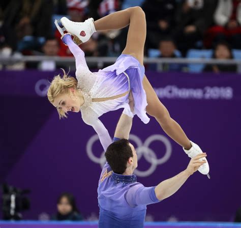 germans unexpectedly win olympic pairs figure skating   york times