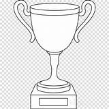 Trophy Clipart Transparent Background Coloring Colouring Clipground Cup Sheet sketch template