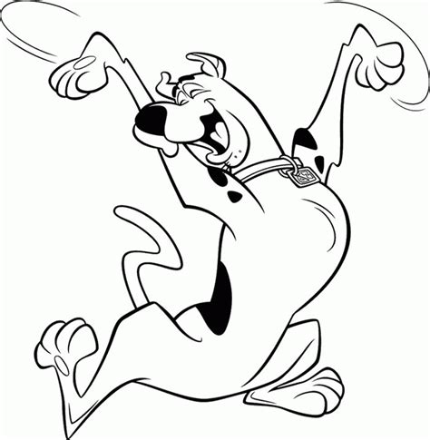 Free Scooby Doo Happy Birthday Coloring Pages Download Free Scooby Doo