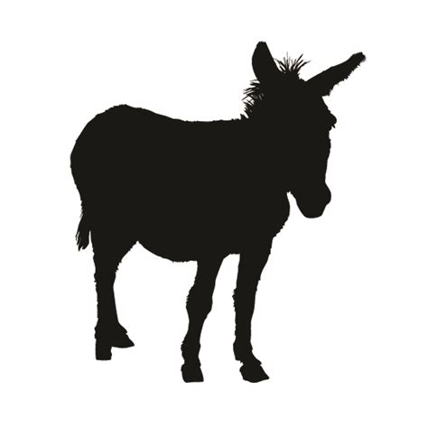 donkey silhouette stencil  stencil gallery