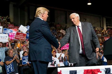 In West Virginia Trump Hails Conservatism And A New G O P Governor