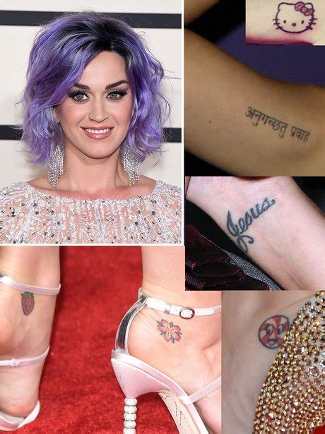 katy perry addicted to ink 12 celebrities obsessed with tattoos