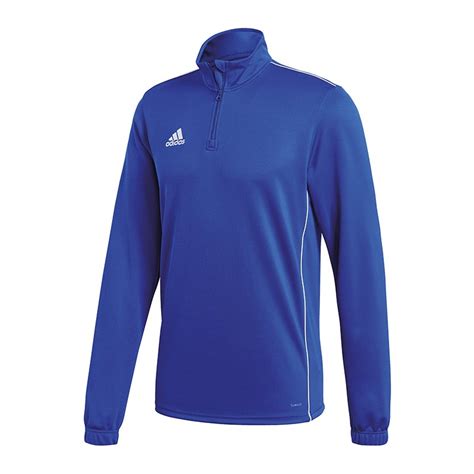 adidas core  training top blau weiss longsleeve teamwear teamsport trainingsbekleidung