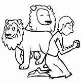 Lions Pray Netart sketch template