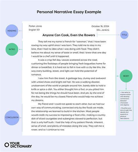 writing  compelling personal narrative essay tips  examples
