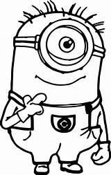 Coloring Pages Minion Minions Evil Color Print Colouring Printable Cool Printables Getcolorings Choose Board sketch template