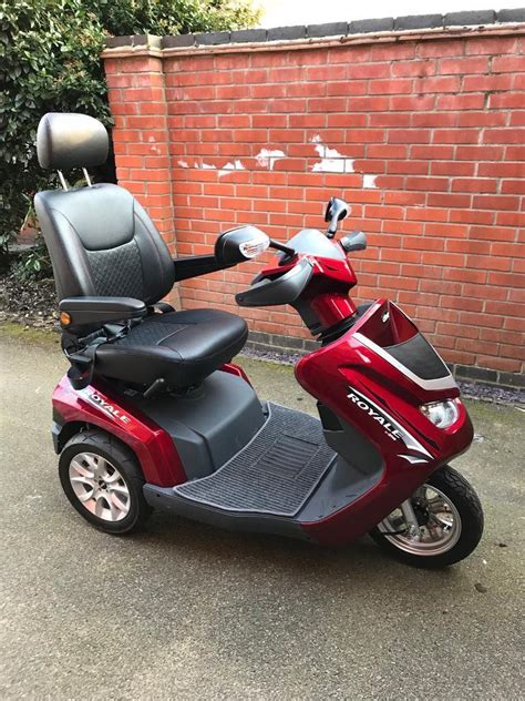drive royale  wheel mobility scooter mph shoprider ah batteries lcd display  taverham