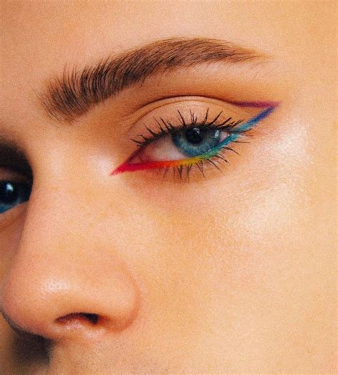 Lgbtq Rainbow Eye Makeup Rainbow Eye Makeup Pride Makeup Eye Makeup