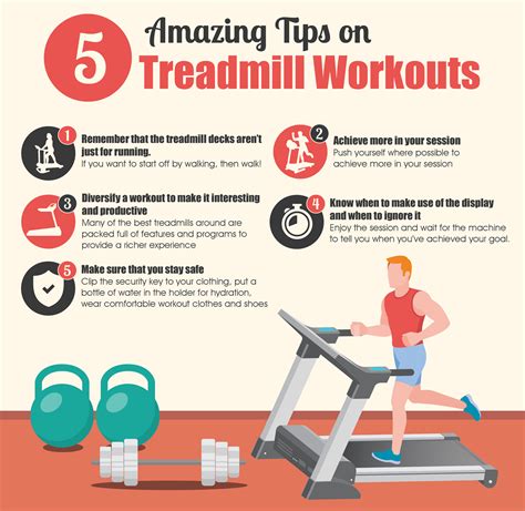 amazing tips  treadmill workouts infographic