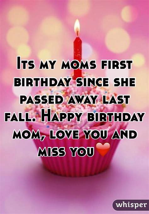 its my moms first birthday since she passed away last fall happy birthday mom love you and