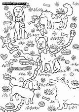 Koirat Dogs Coloring Värityskuva Täällä Quality  High sketch template