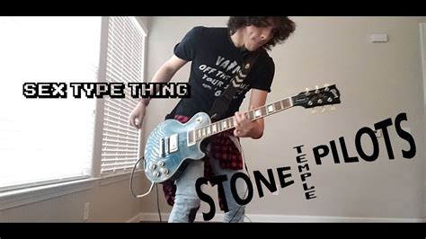 stone temple pilots sex type thing guitar cover youtube