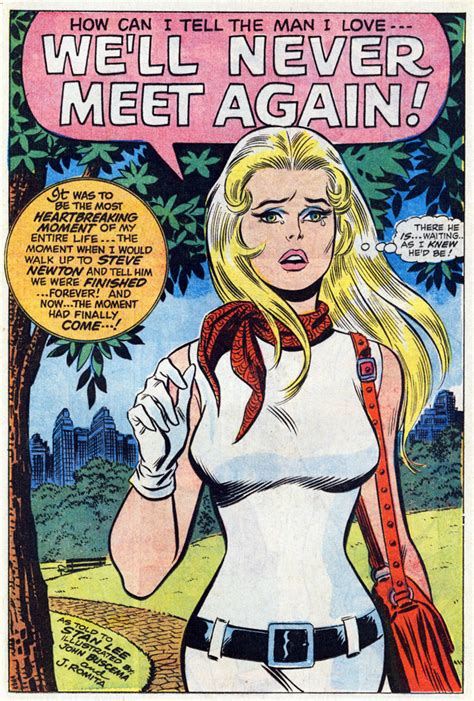 our love story 2 written by stan lee with art by john buscema and john romita anatomia