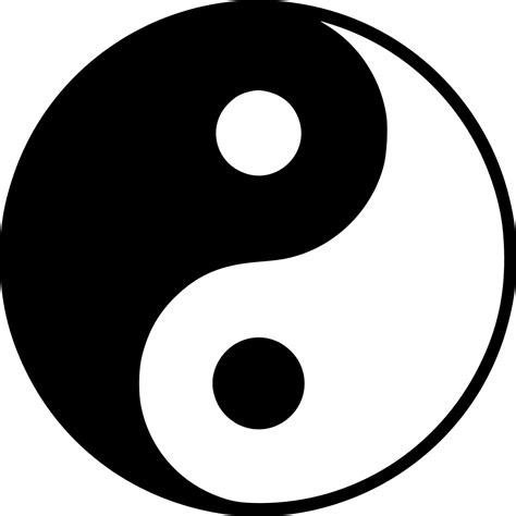 yin   taoism symbol concept dualism yin  png