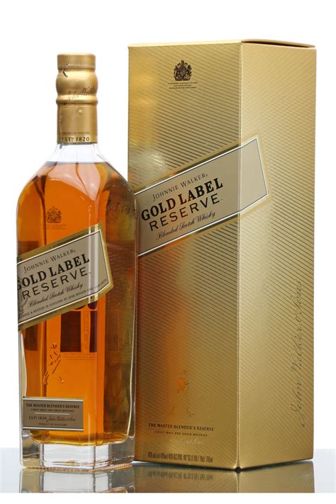 johnnie walker gold label reserve  whisky auctions