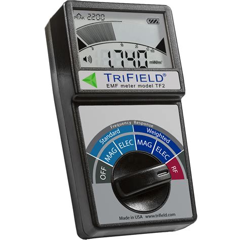 trifield emf meter model tf    usa trifield