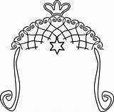 Jewish Wedding Canopy Vector Illustrations Similar Clip sketch template