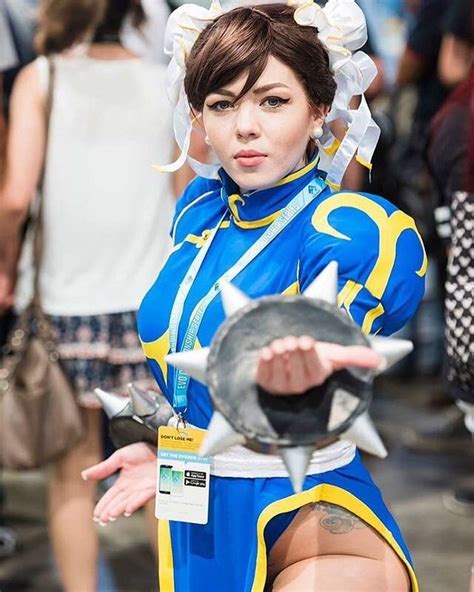 another chun li shot from evo 2016 costume and cuffs made by me photo