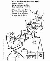 Reindeer Santa Coloring Pages Claus His Christmas Drawing Color Sleigh Tiny Santas Honkingdonkey Print Fun Sheets Getdrawings Sheet Divyajanani sketch template