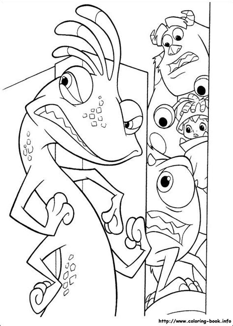 monster  coloring pages images  pinterest coloring books