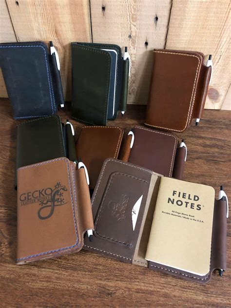 pin  miles chang  bagleather crafts field notes leather cover