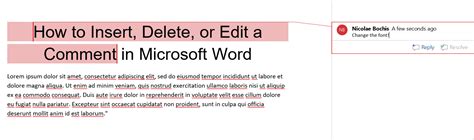 insert delete  edit  comment  microsoft word guide
