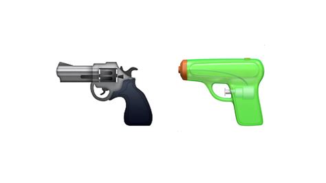 Apple Emojis Replace Pistol Emoji With Water Gun The Two Way Npr