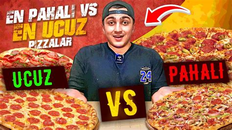 en ucuz  en pahali pizzalar dominos pizza hut pizza bulls  caesars pizza youtube